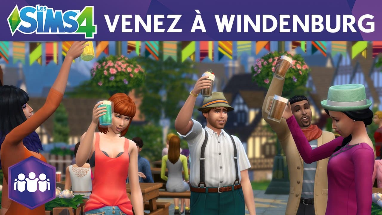 Lola Dubini chante Les Sims 4 Vivre Ensemble : Viens à Windenburg !