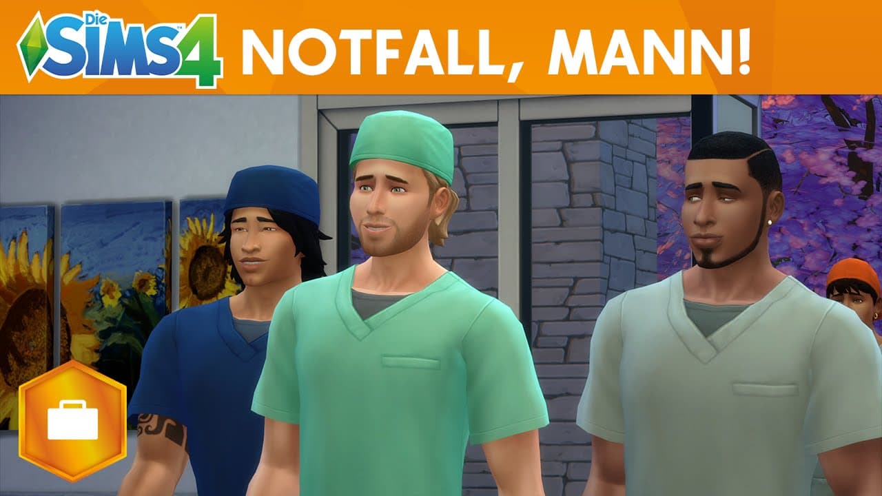 Die Sims 4 An die Arbeit!: NOTFALL, MANN! - Trailer