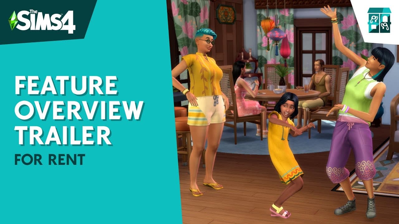 Дополнение «The Sims 4 Сдается!»: официальный трейлер игрового процесса
