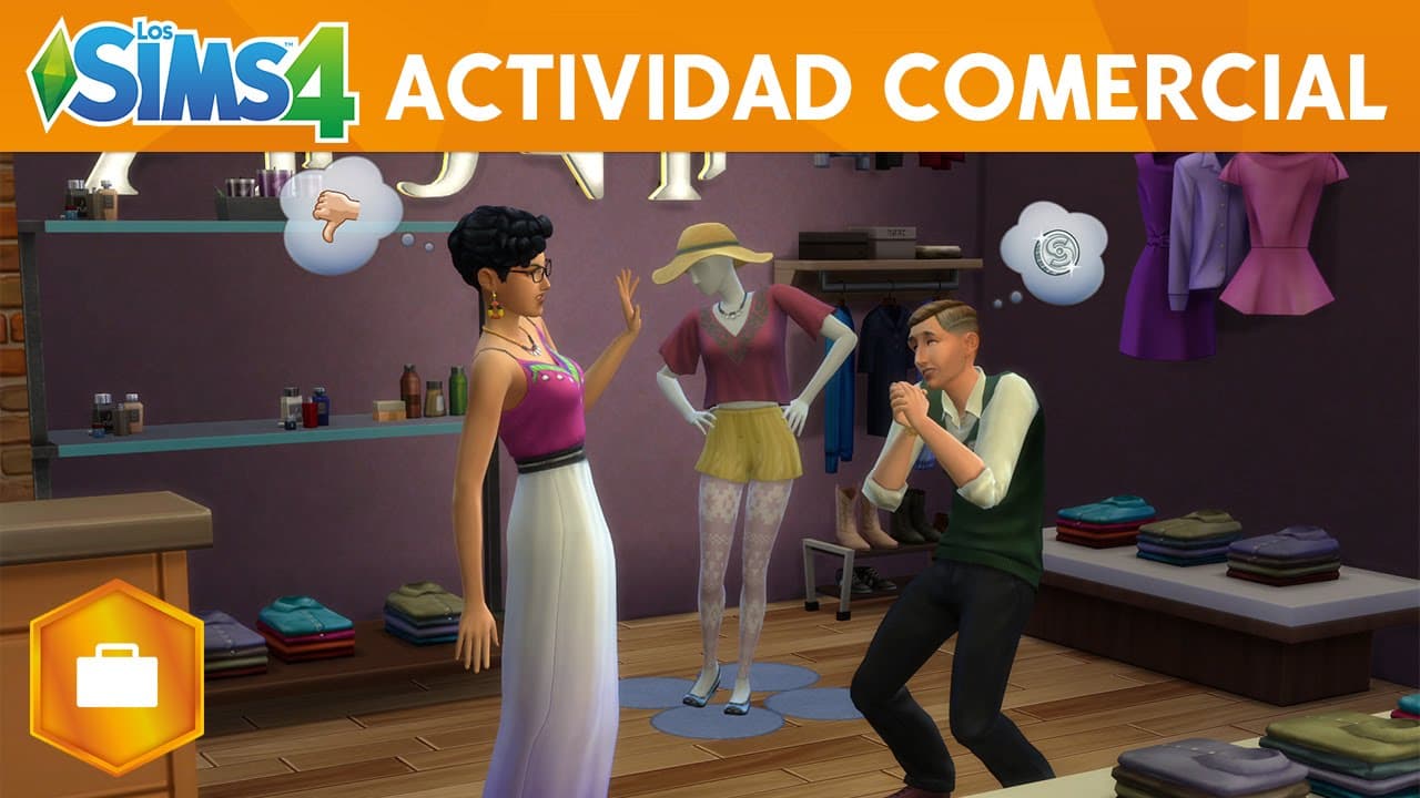 Los Sims 4 ¡A Trabajar!: Actividad Comercial – Trailer Oficial
