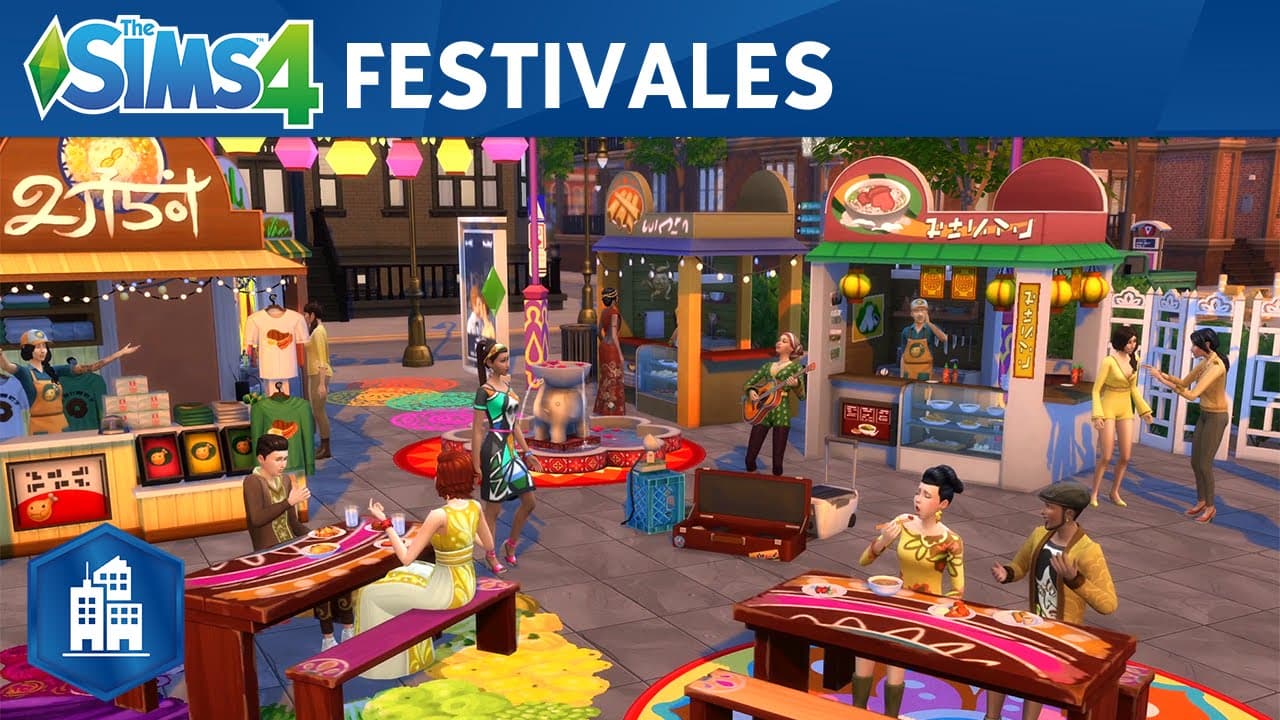 Los Sims 4 Urbanitas: tráiler oficial de festivales