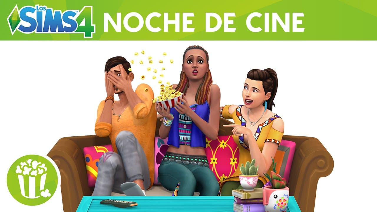 Los Sims 4 Noche de Cine Pack de Accesorios: tráiler oficial