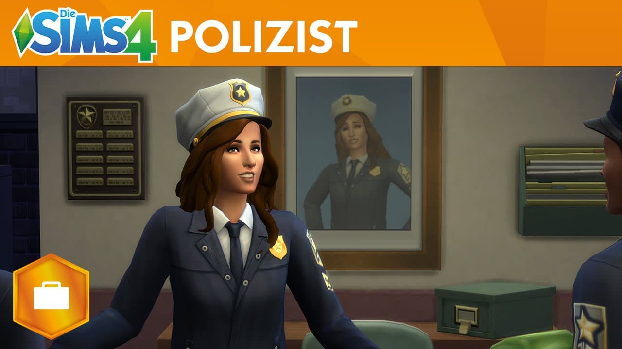 Die Sims 4 An die Arbeit!: POLIZIST - Gameplay Trailer