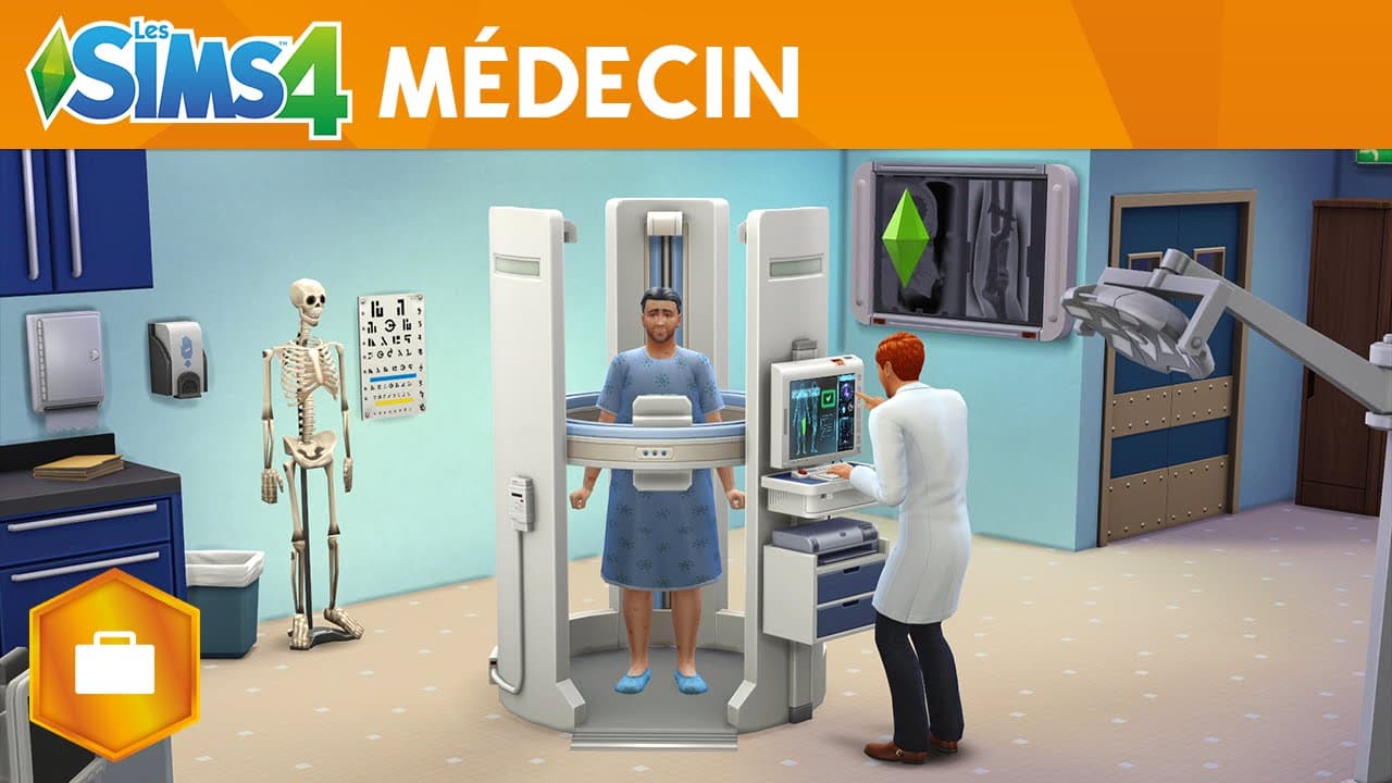 Les Sims 4 Au Travail: Médecin - Gameplay