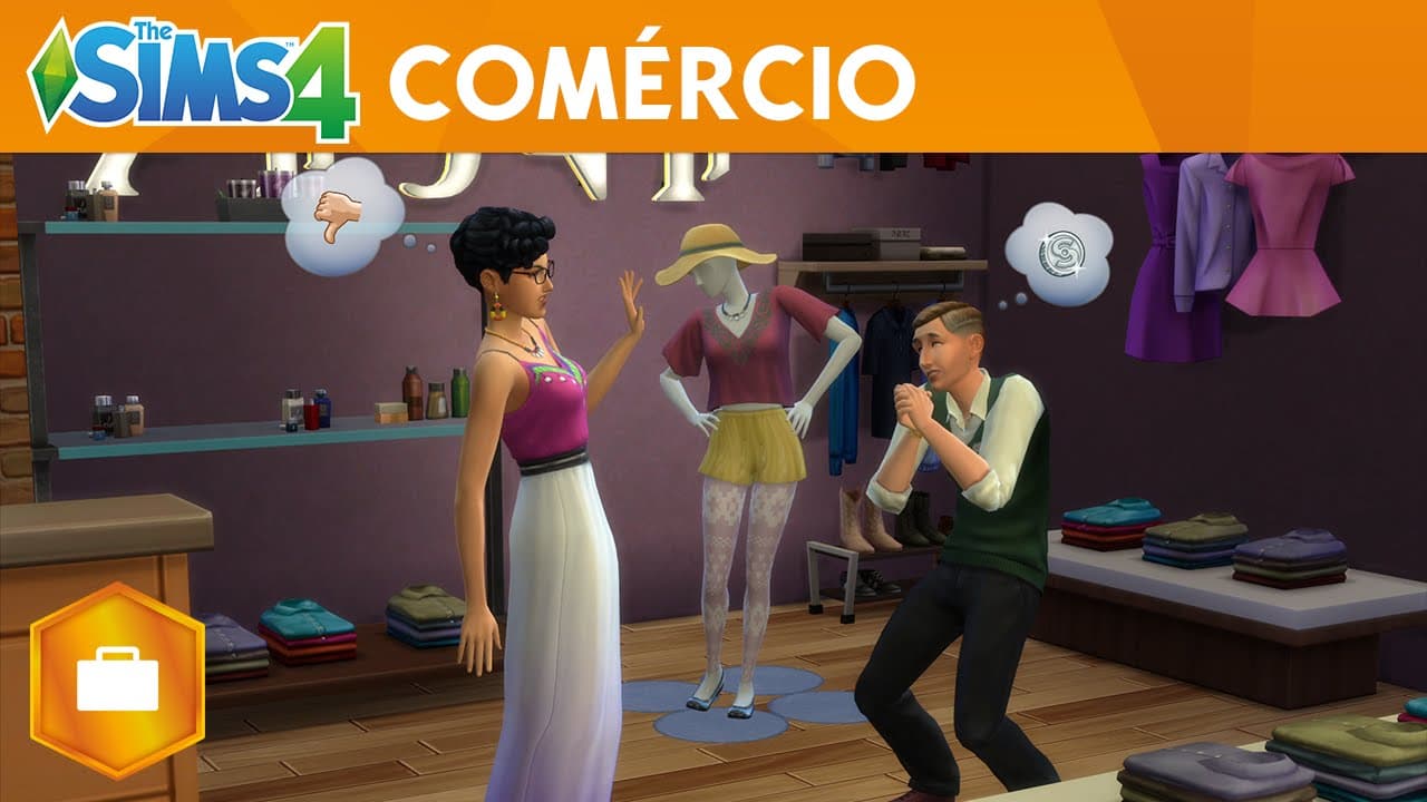 The Sims 4 Ao Trabalho: Comércio Trailer Oficial