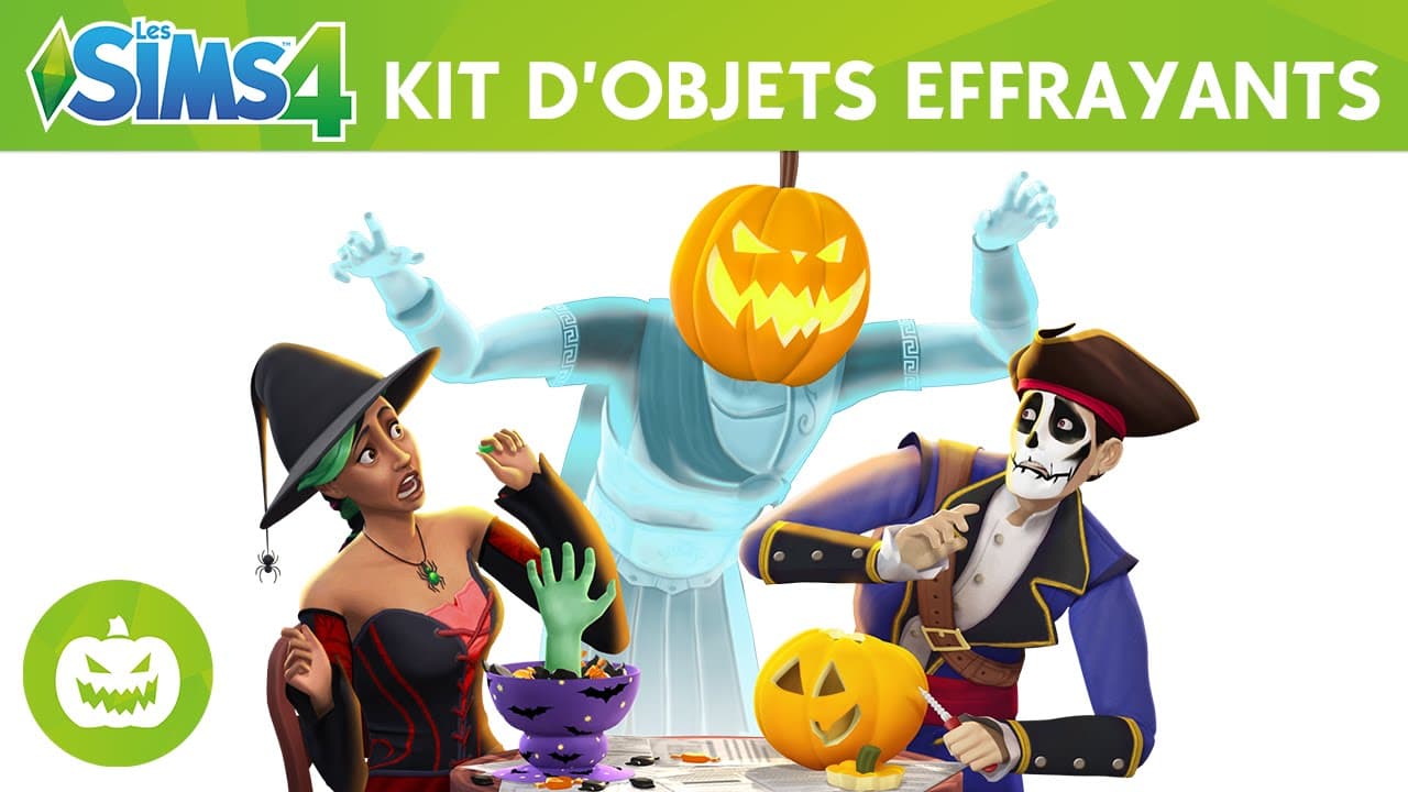 Les Sims 4 Kit d'Objets Accessoires Effrayants : bande-annonce officielle