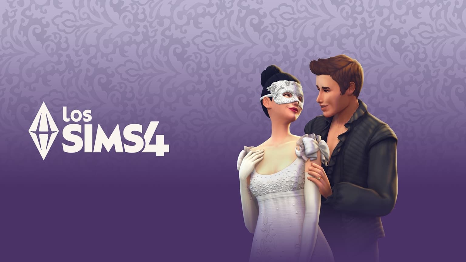 Vístete para el acontecimiento de la temporada social con Los Sims 4 Galas de Baile de Máscaras de Lady Bridgerton - Kit.