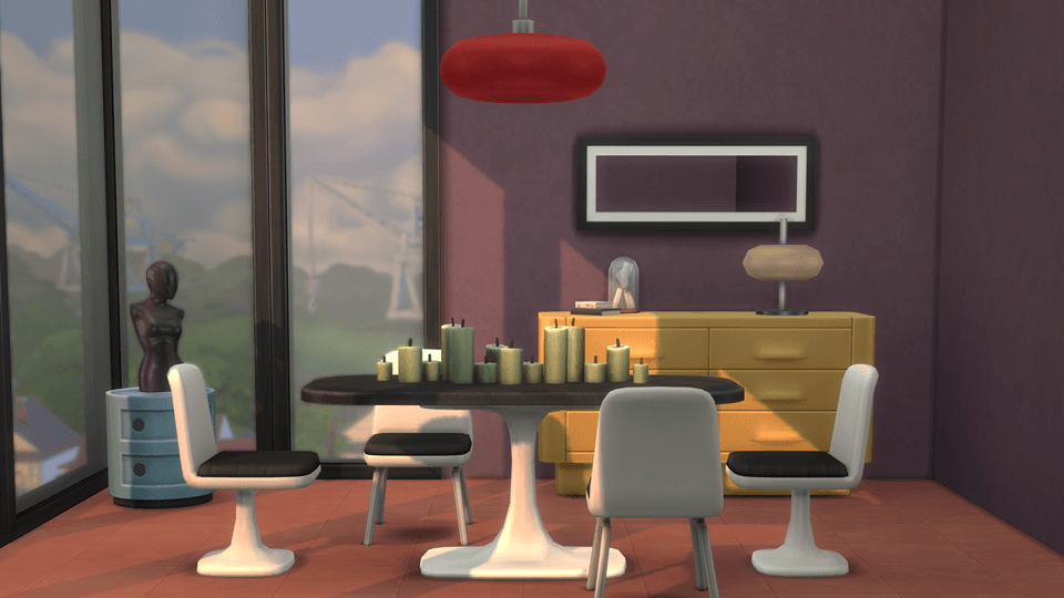Bold Forms. Retro Futuristic Aesthetic.