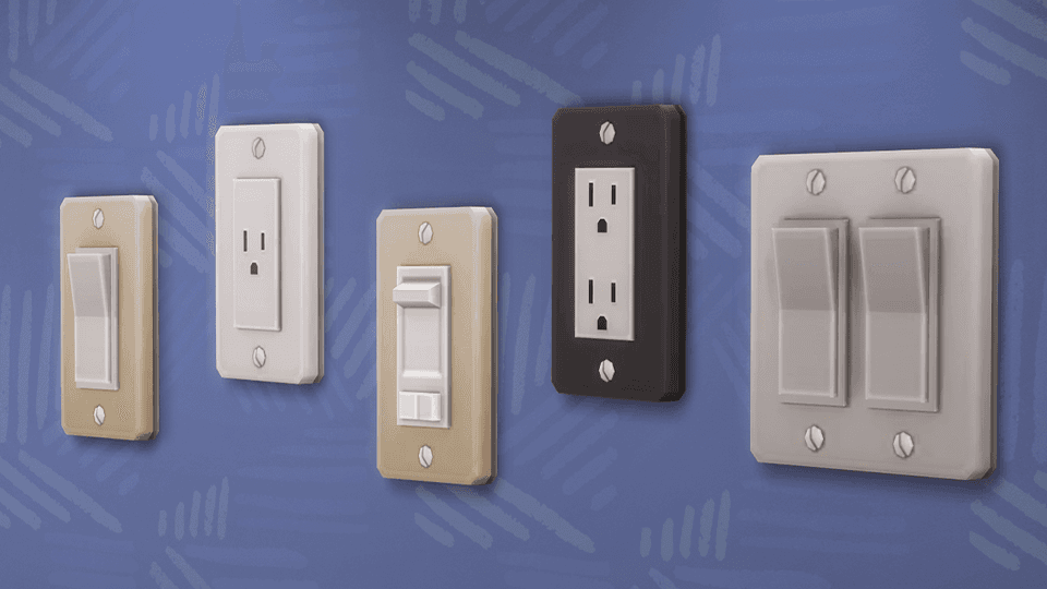 ¡Completa las construcciones de tus Sims con detalles de corriente sencillos y realistas!