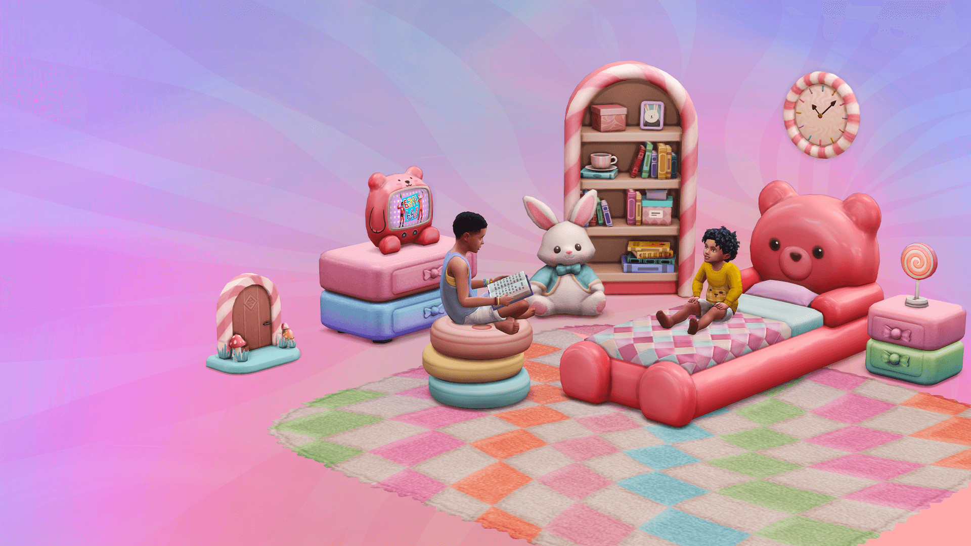 Candy Wonderland Kids Bedroom