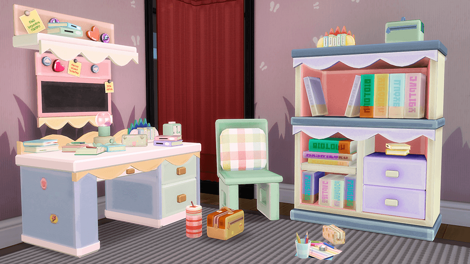 A cozy corner for homework, doodles, quiet moments and big ideas