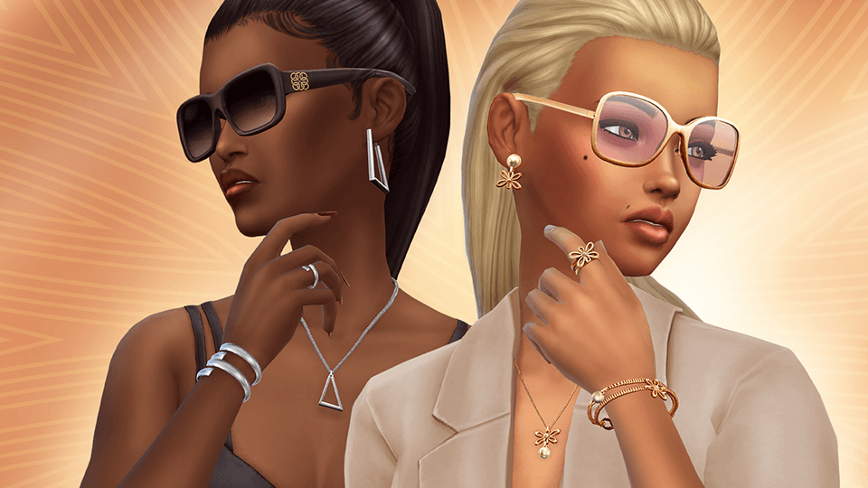 Give your Sim two luxe collections to mix and match!